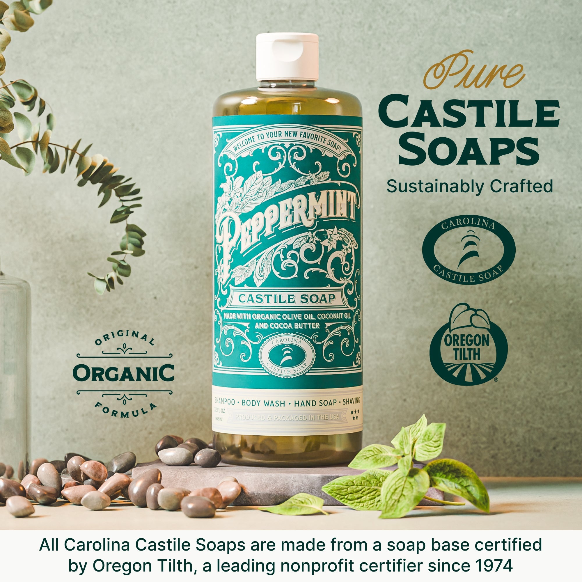 Peppermint Castile Soap
