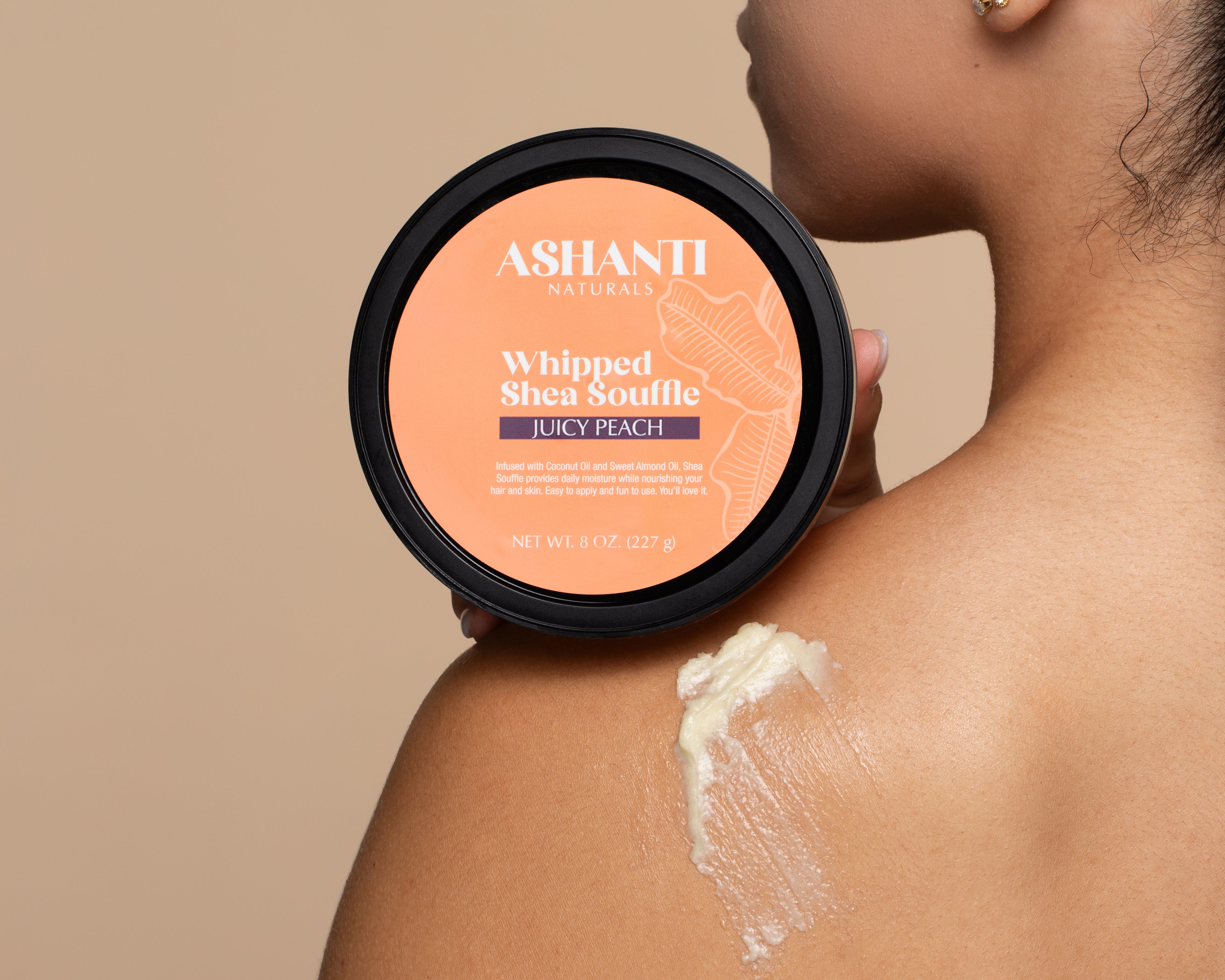 ASHANTI NATURALS Shea Souffle Juicy Peach