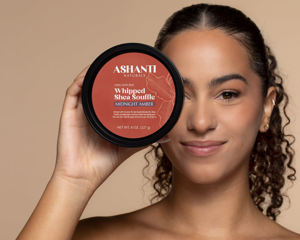 ASHANTI NATURALS Shea Souffle Midnight Amber