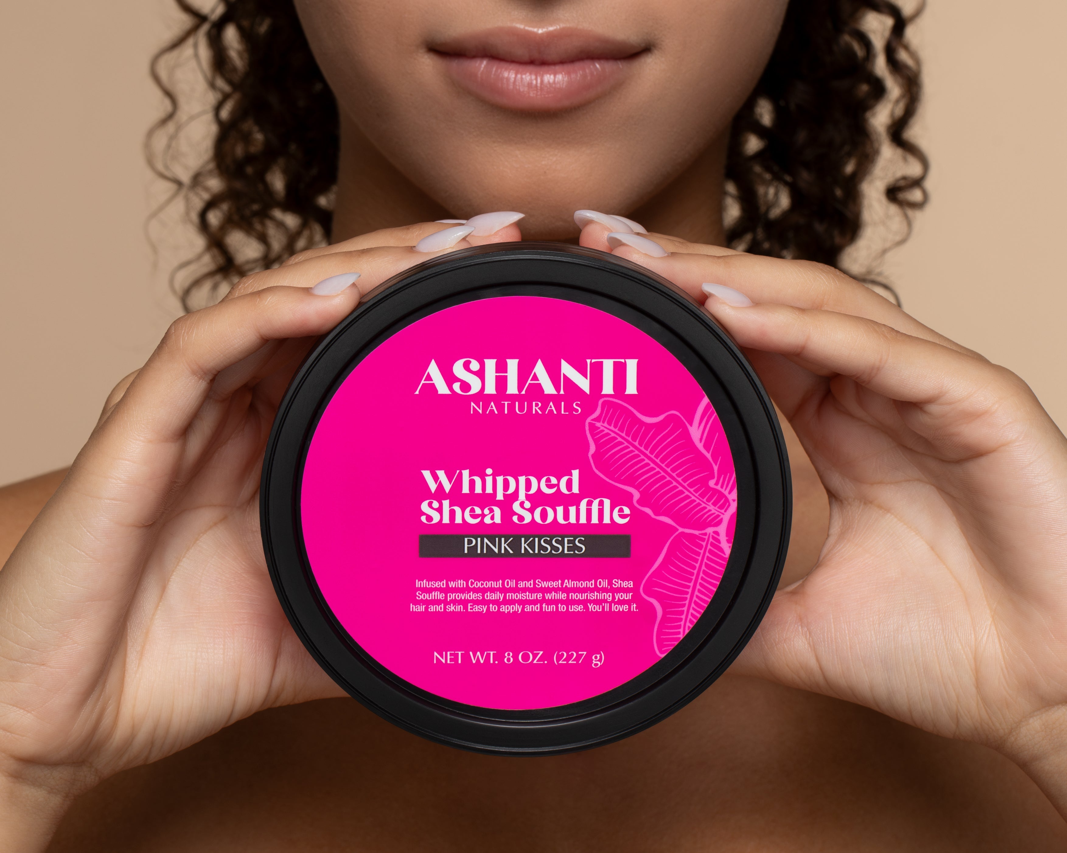 ASHANTI NATURALS Shea Souffle Pink Kisses