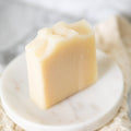 Pure Tallow + Honey Fragrance Free Handmade Tallow and Goat Milk Soap Bar