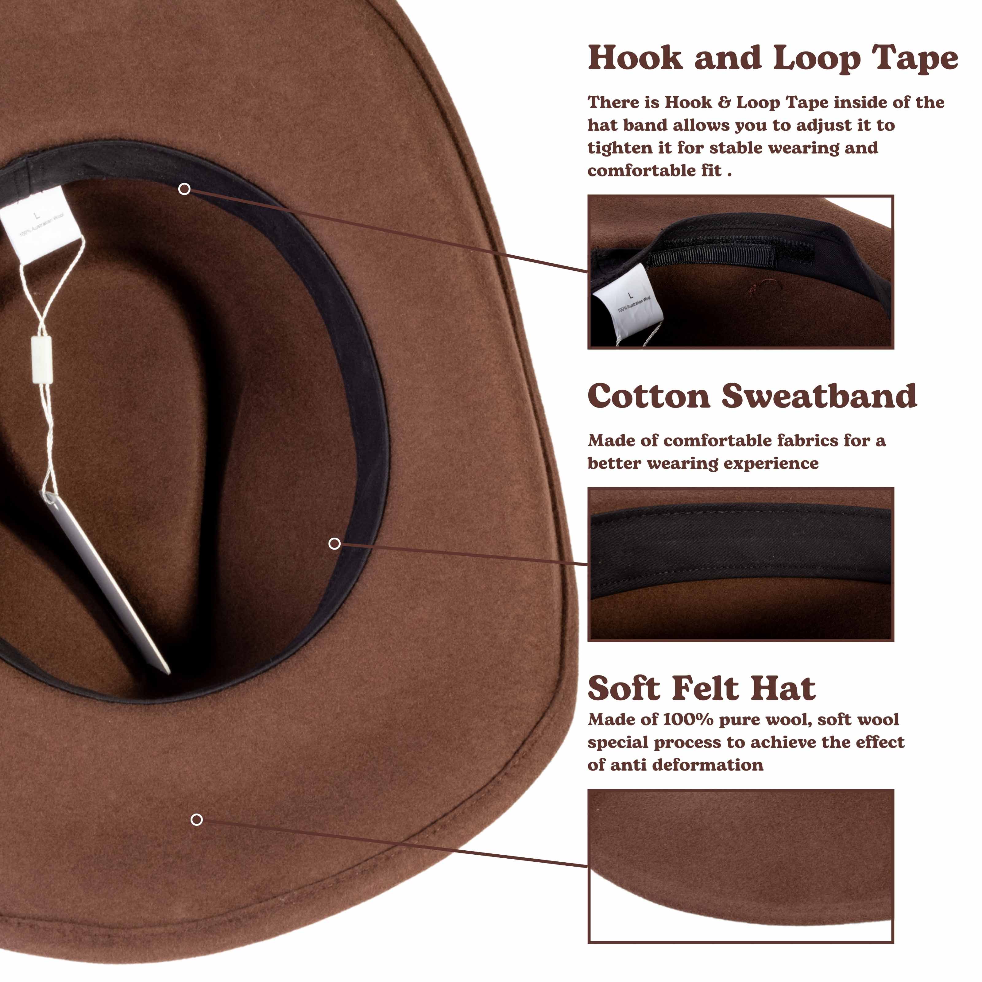 Maverick Sand Rope Felt Cowboy Hat