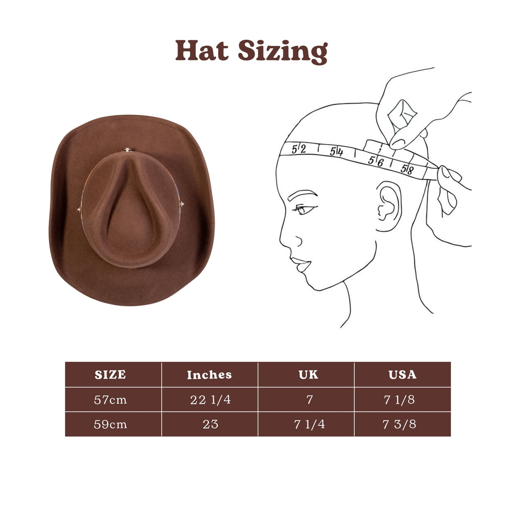 Maverick Sand Rope Felt Cowboy Hat