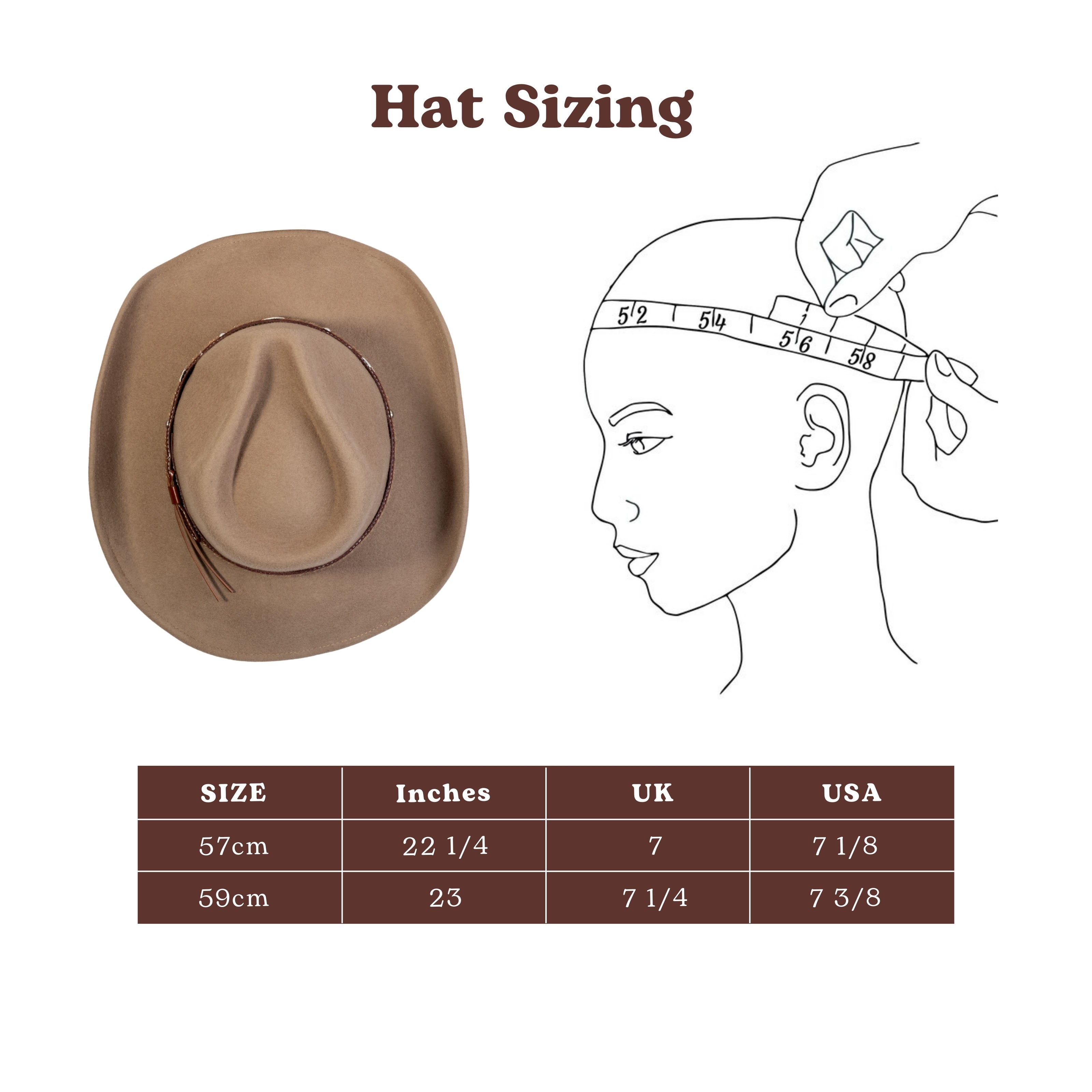 Nomad Bronze Felt Cowboy Hat