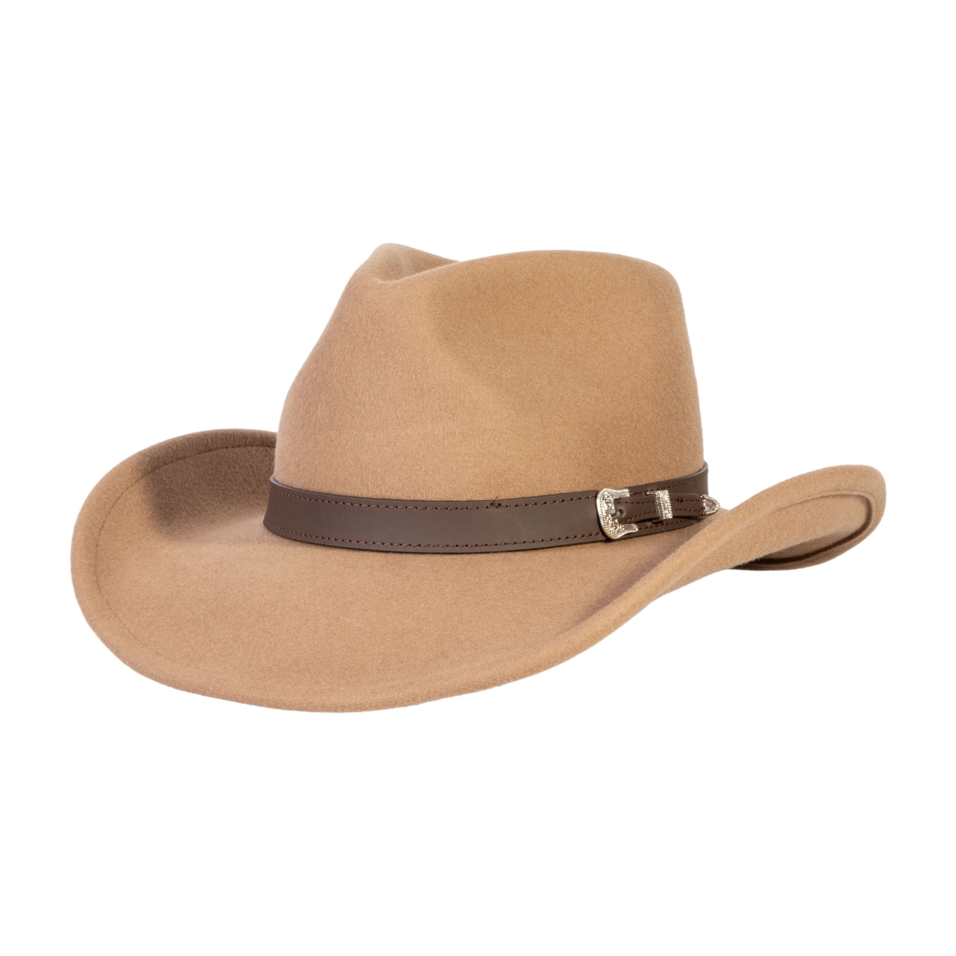 Prairie Tan Felt Cowboy Hat