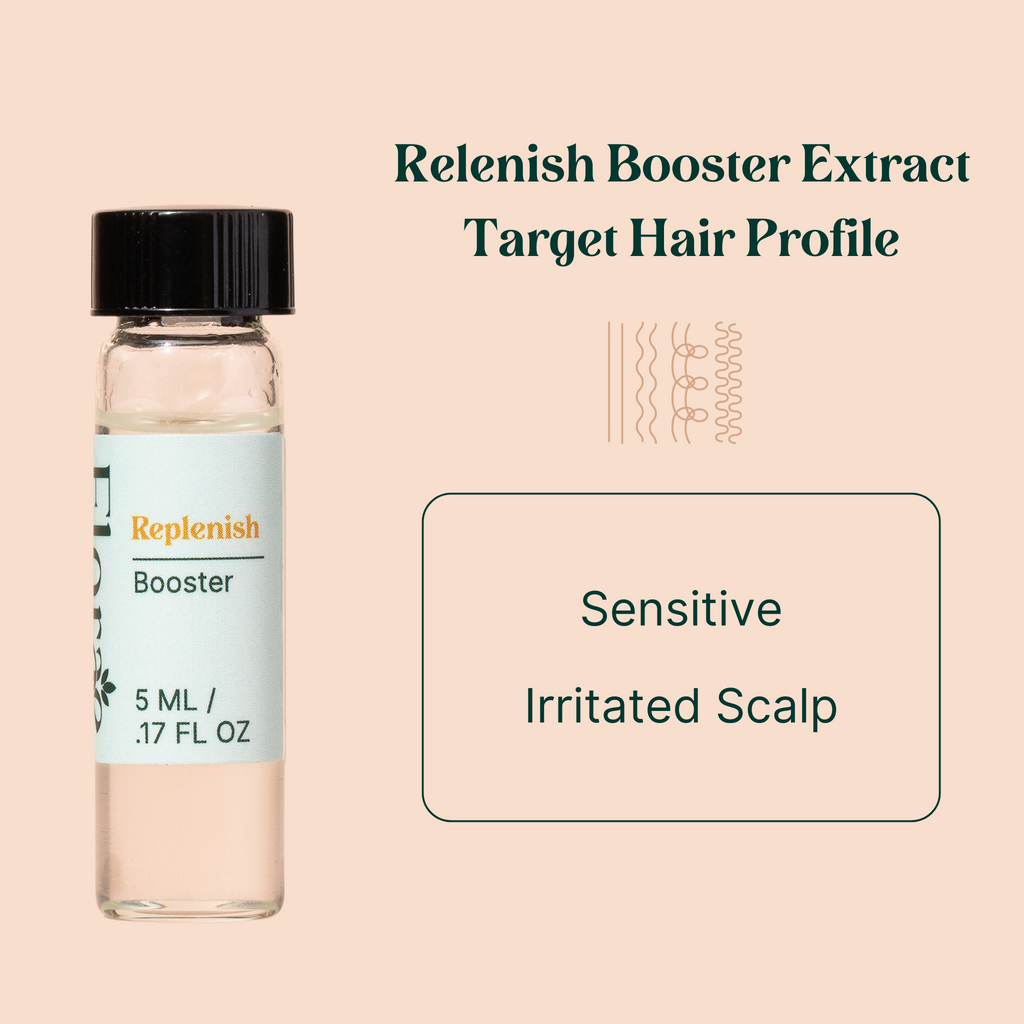 Replenish Booster: Soothing Scalp Relief for Sensitive Skin
