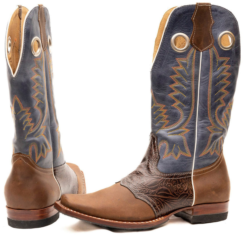 Square Rodeo Cowboy Boots